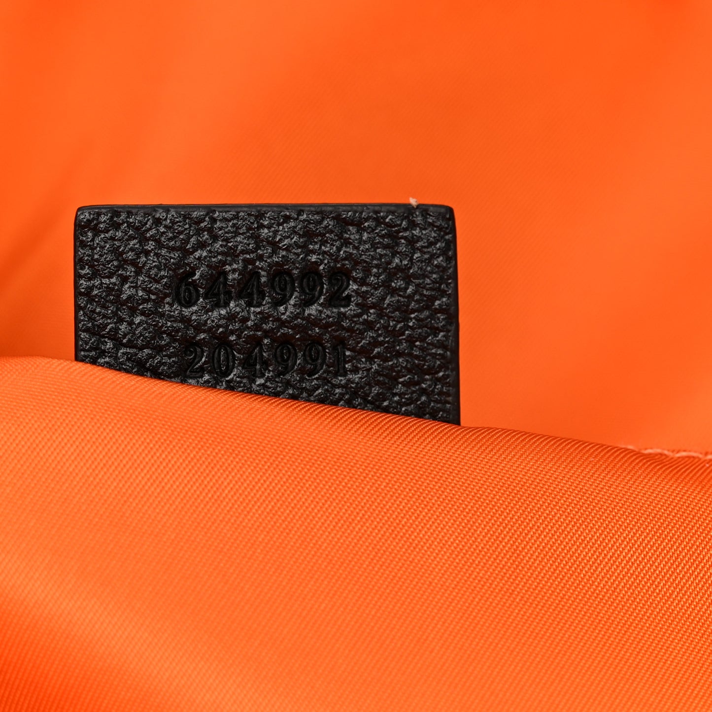 Econyl Nylon Monogram Off The Grid Backpack Carrot Orange Black