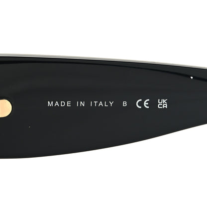 Chanel Acetate Rectangle Sunglasses 5435 Black 6 of 10