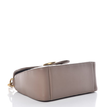 Gucci Calfskin Matelasse Mini GG Marmont Top Handle Shoulder Bag Porcelain Rose 4 of 10
