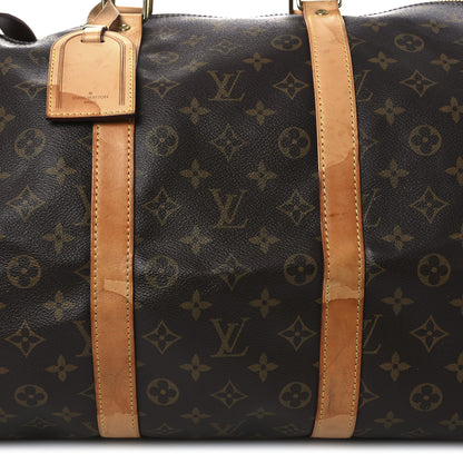 Louis Vuitton Monogram Keepall Bandouliere 55 9 of 18