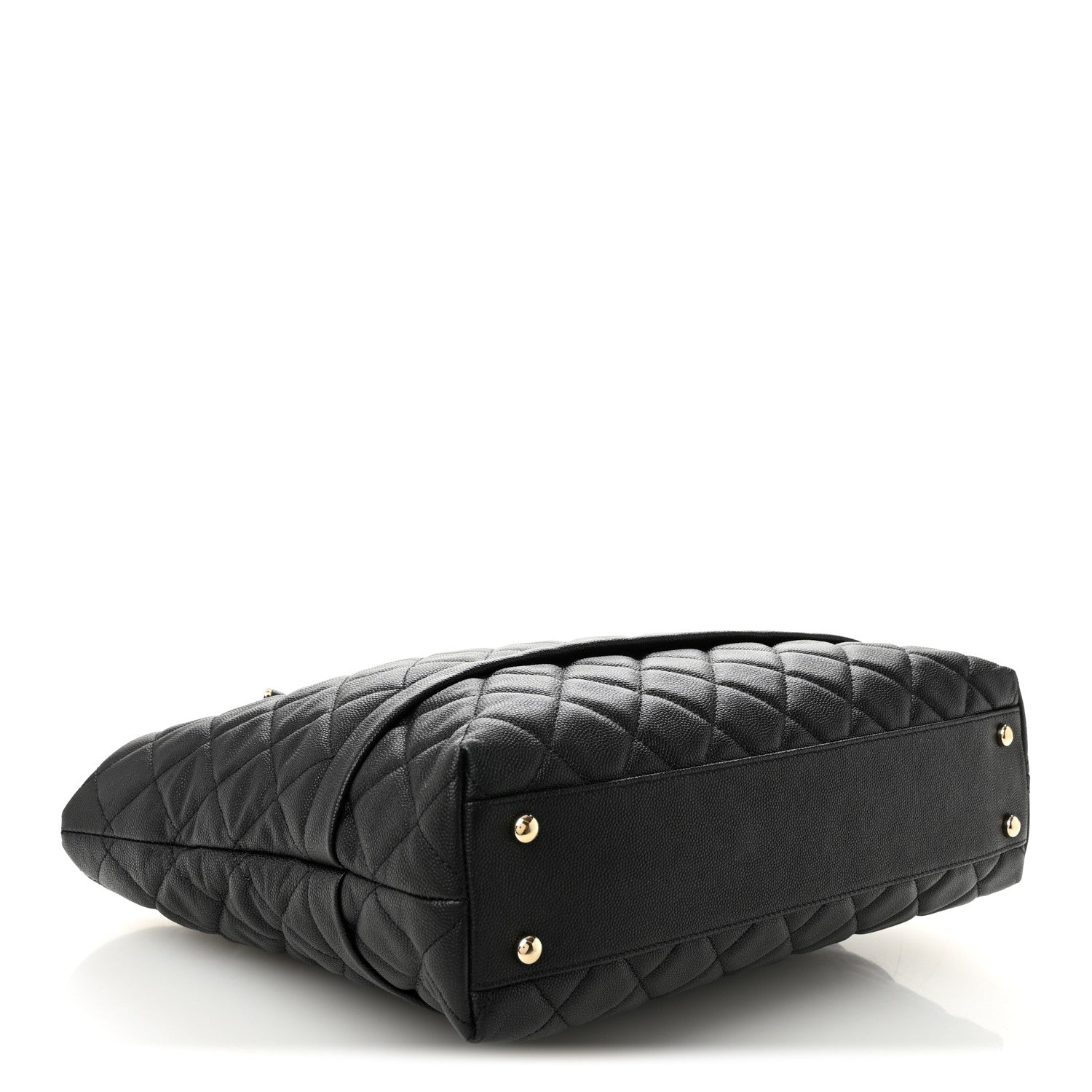 Chanel Caviar Quilted Rolled Up Tote Black 4 of 11