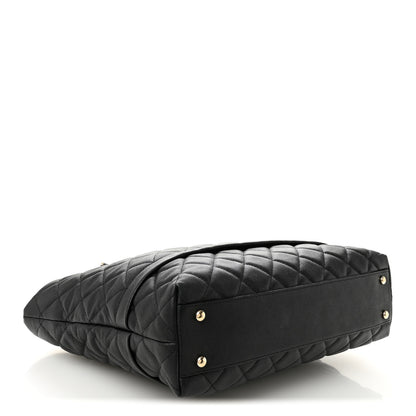 Chanel Caviar Quilted Rolled Up Tote Black 4 of 11