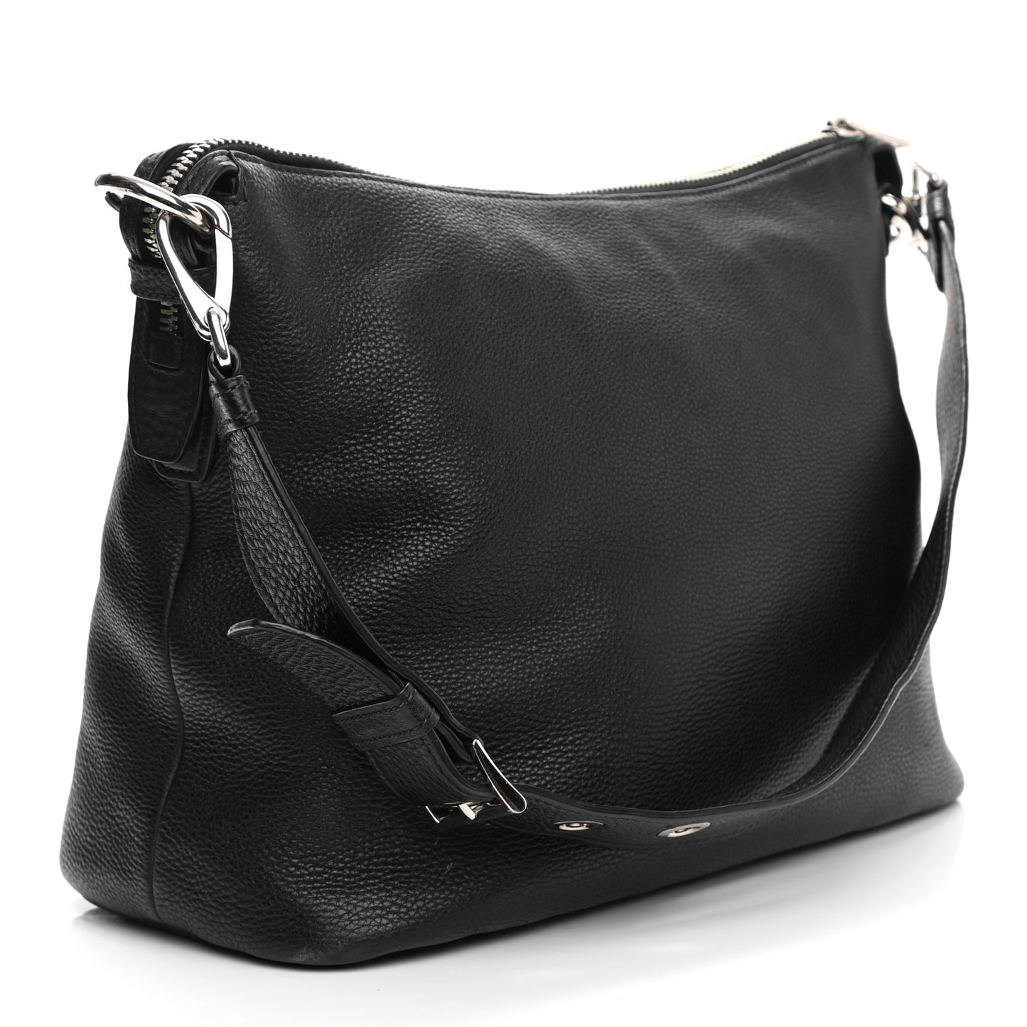 Vitello Daino Hobo Black