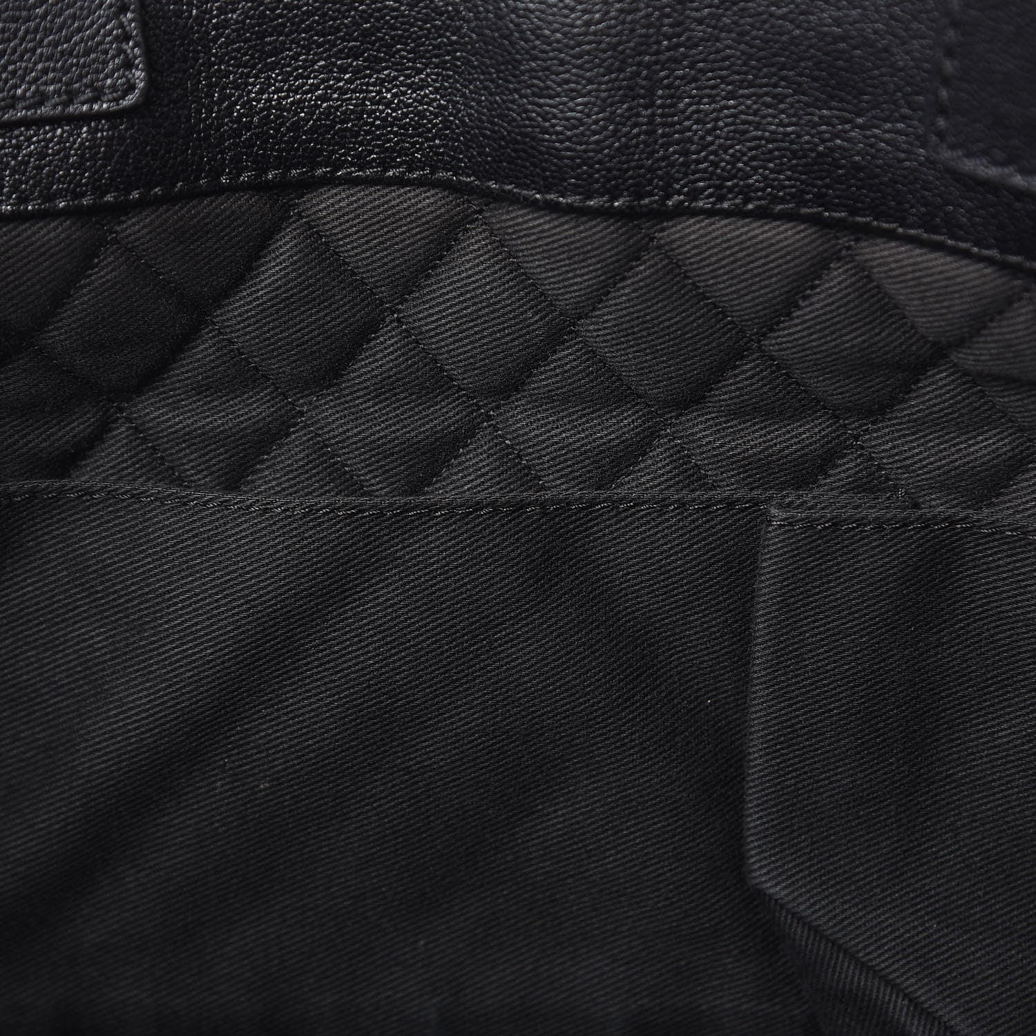 Chanel Goatskin Perforated Large CC Tote Black 12 of 17