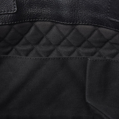 Chanel Goatskin Perforated Large CC Tote Black 12 of 17