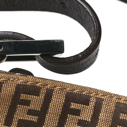 Fendi Zucchino Pochette Dark Brown 10 of 11