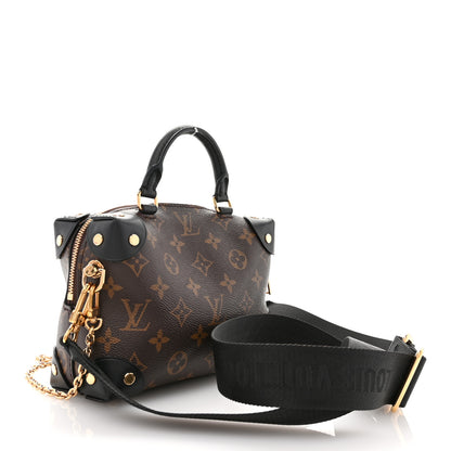 Louis Vuitton Monogram Petite Malle Souple Black 3 of 10