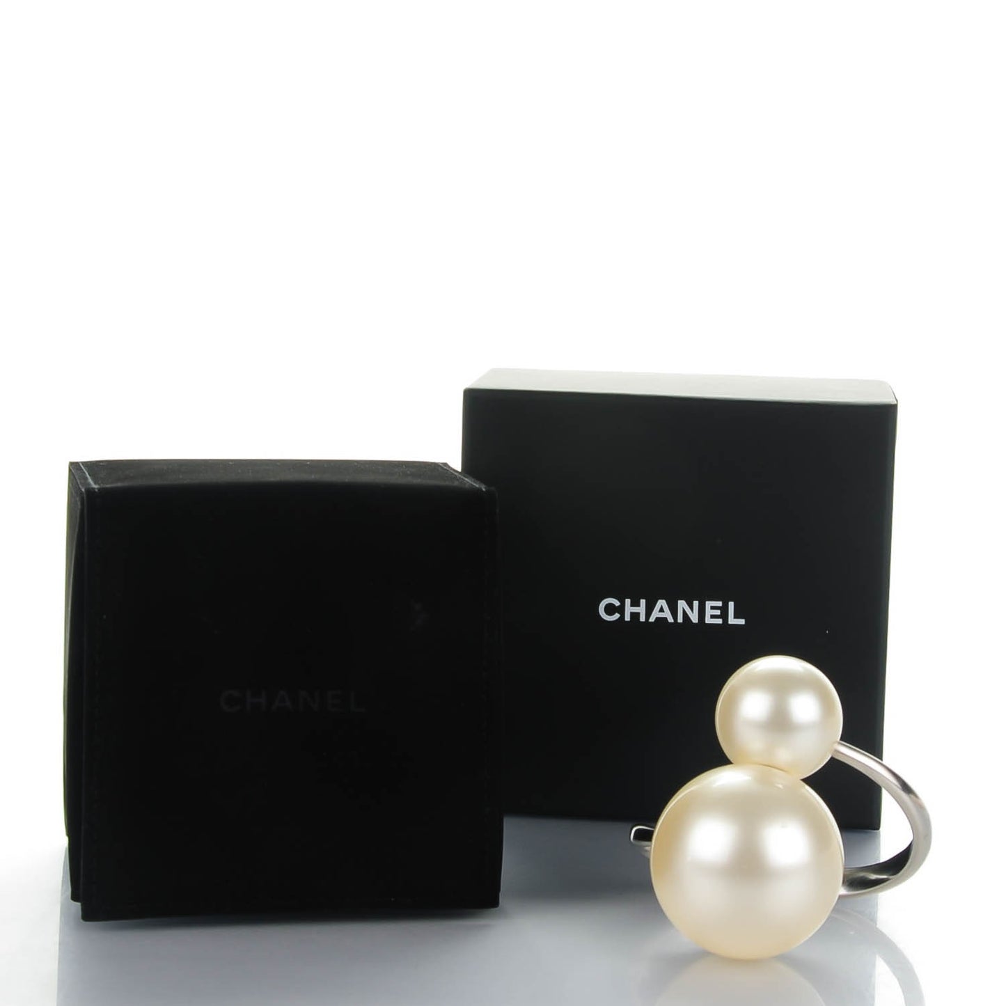 Double Pearl Cuff Silver