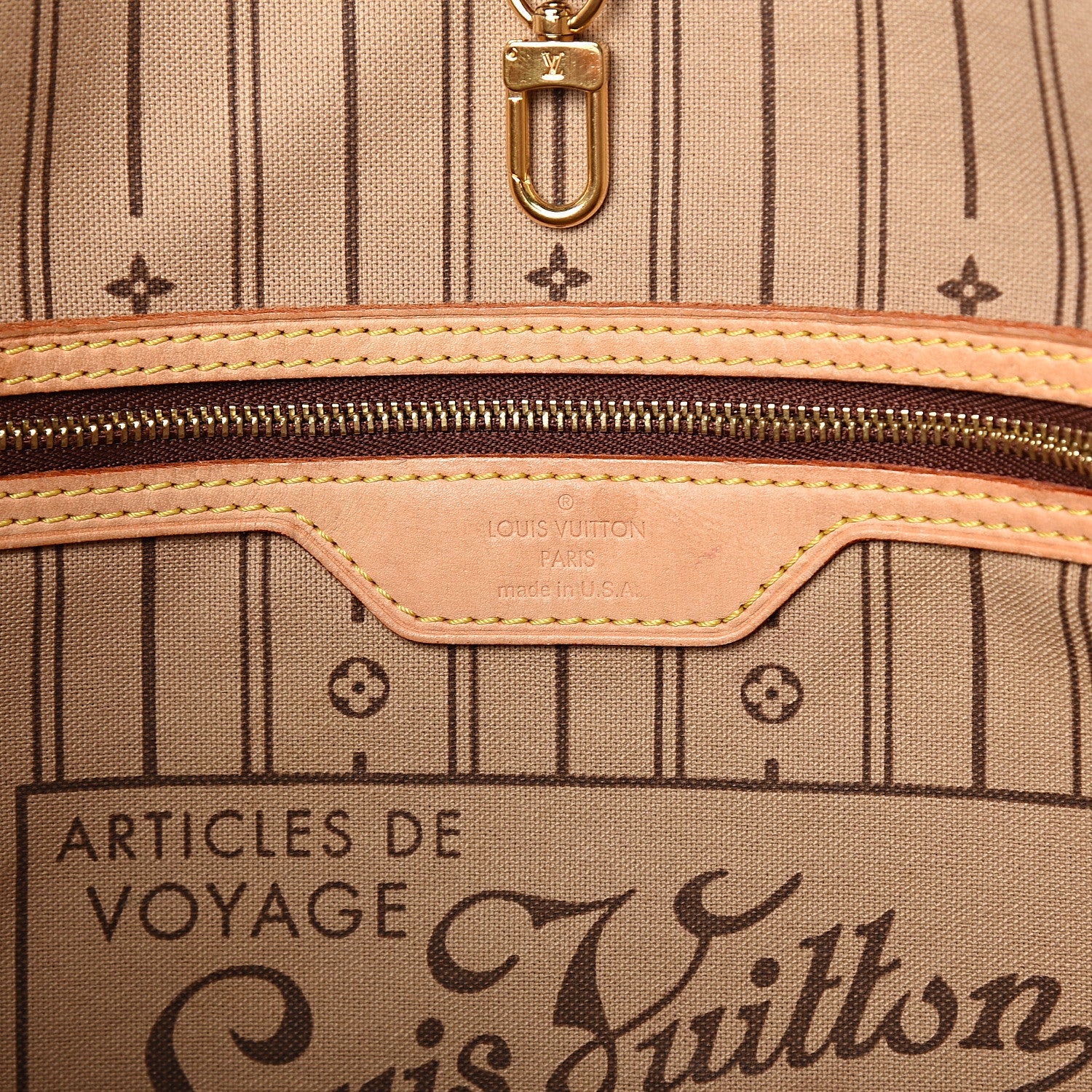 Louis Vuitton Monogram Neverfull MM 5 of 10