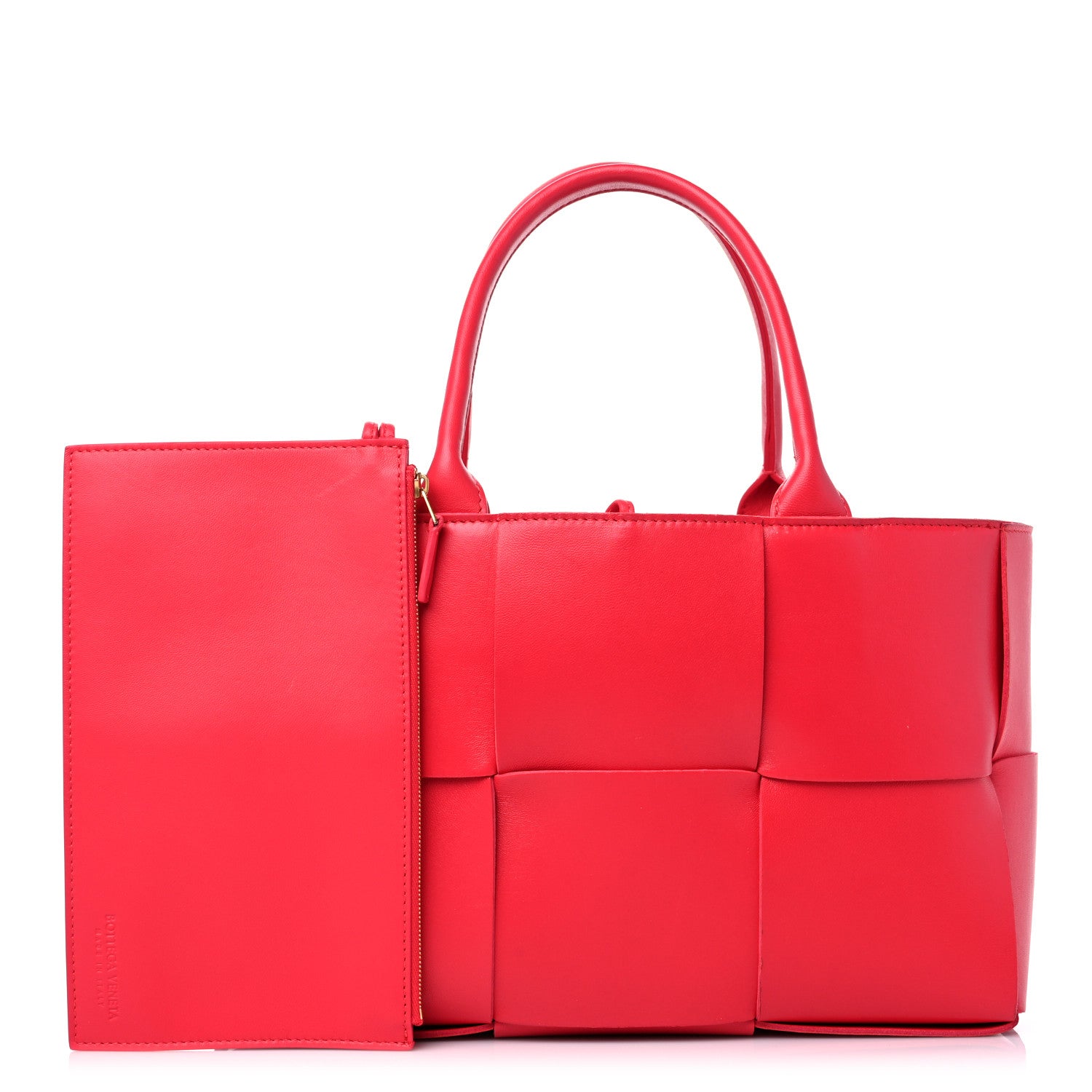 Bottega Veneta Nappa Maxi Intrecciato Small Arco Tote Firework 1 of 12