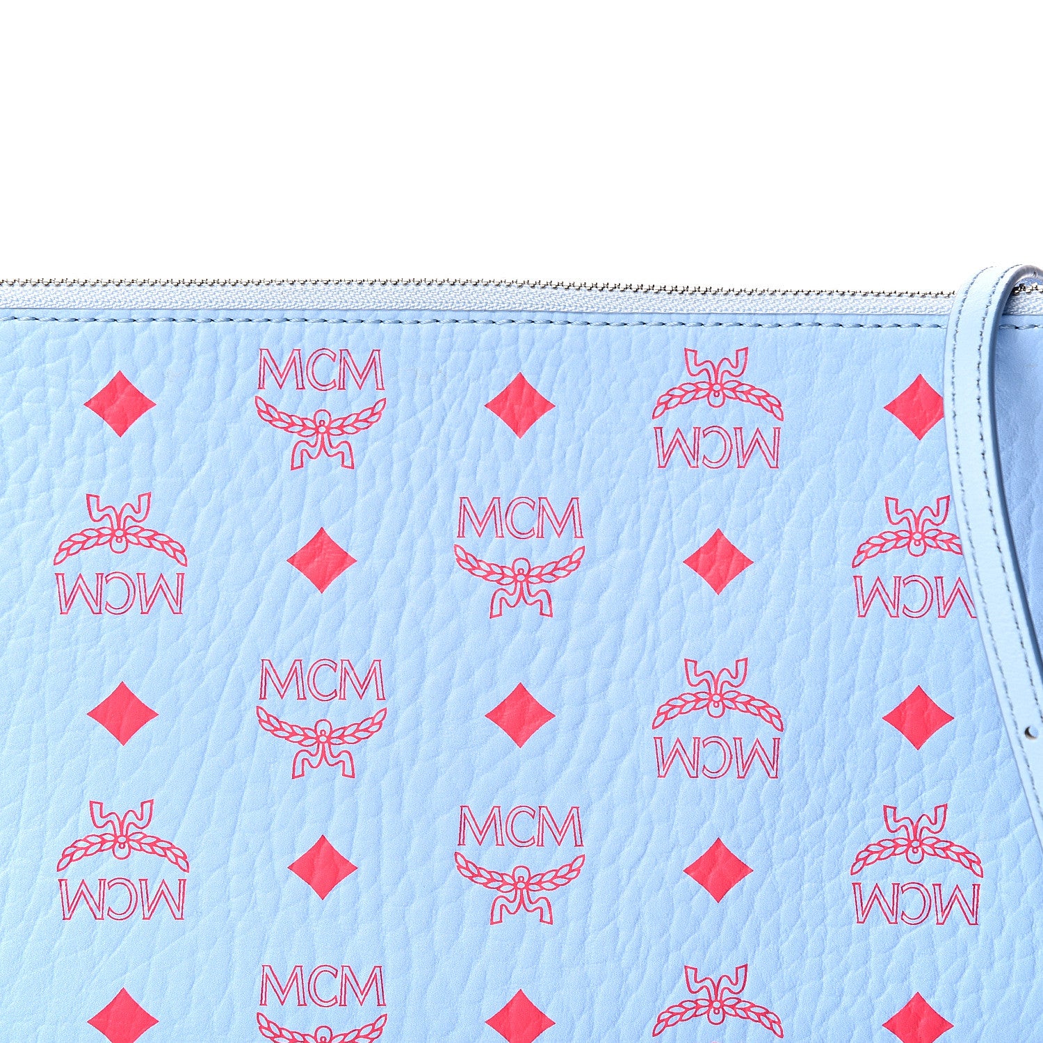 MCM Visetos Original Medium Pouch Medium Original Blue 9 of 9