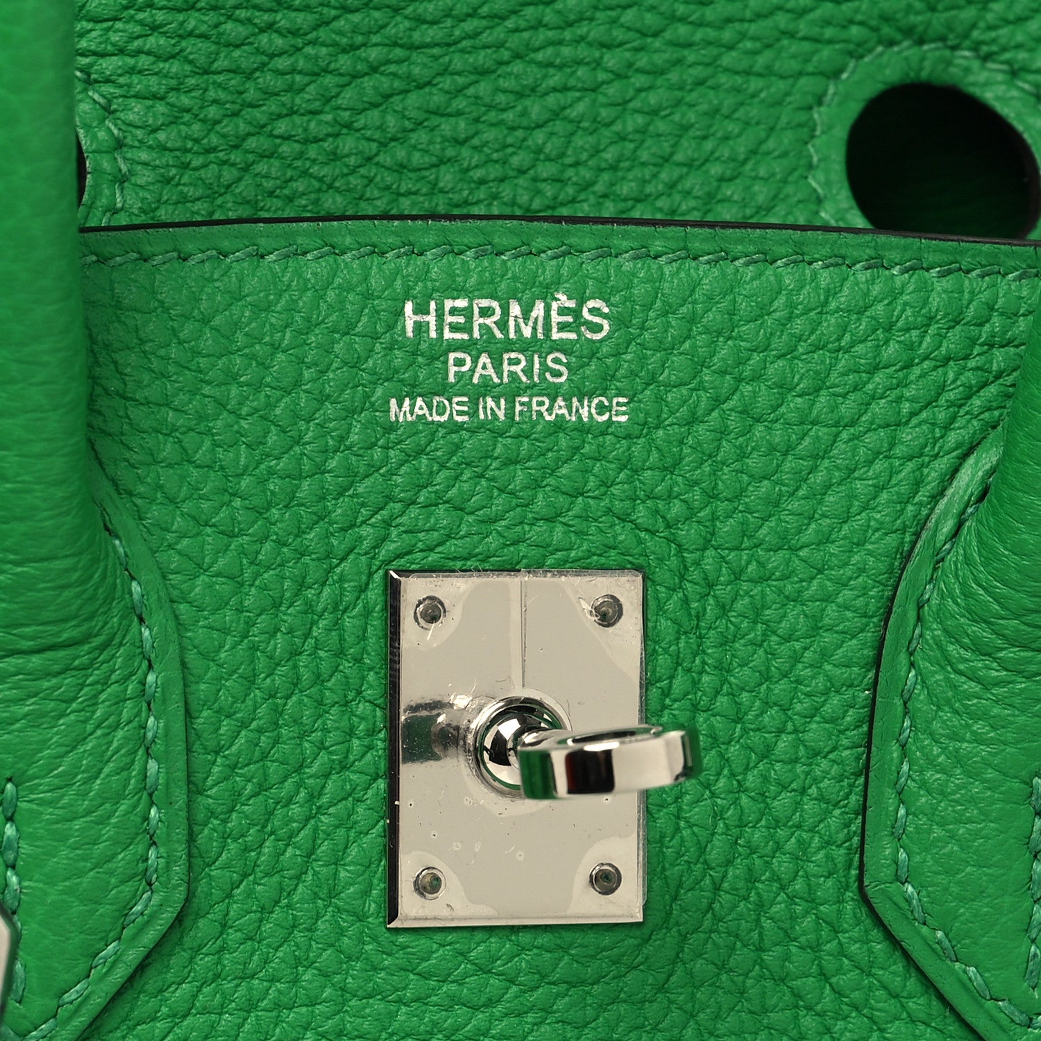 Hermes Togo Birkin 25 Bambou 6 of 11