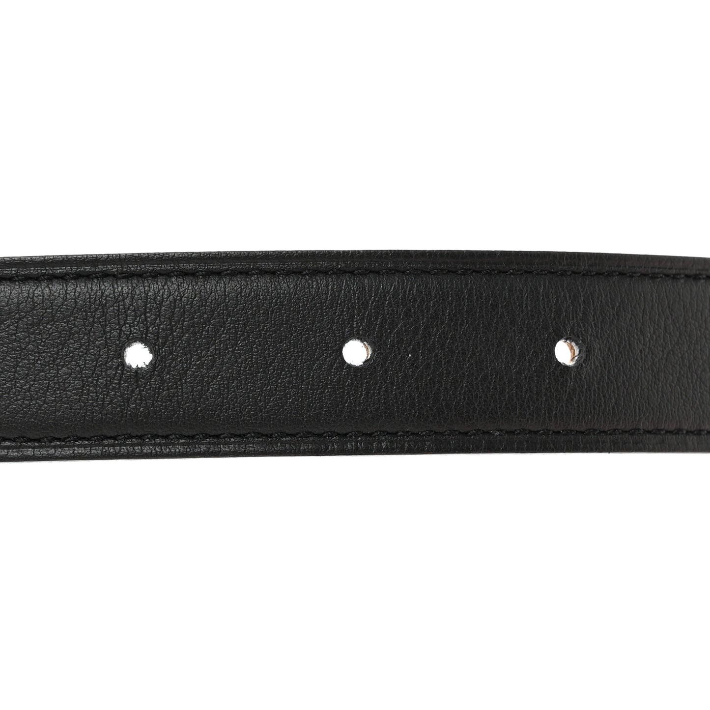 Swift Epsom 24mm Belt Strap 75 30 Black Etoupe
