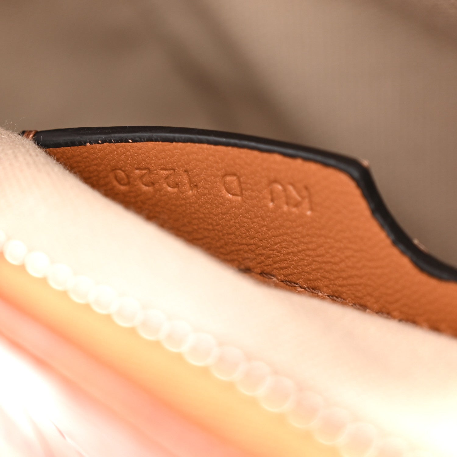 Givenchy Calfskin Crocodile Embossed Nano Antigona Tan 7 of 11