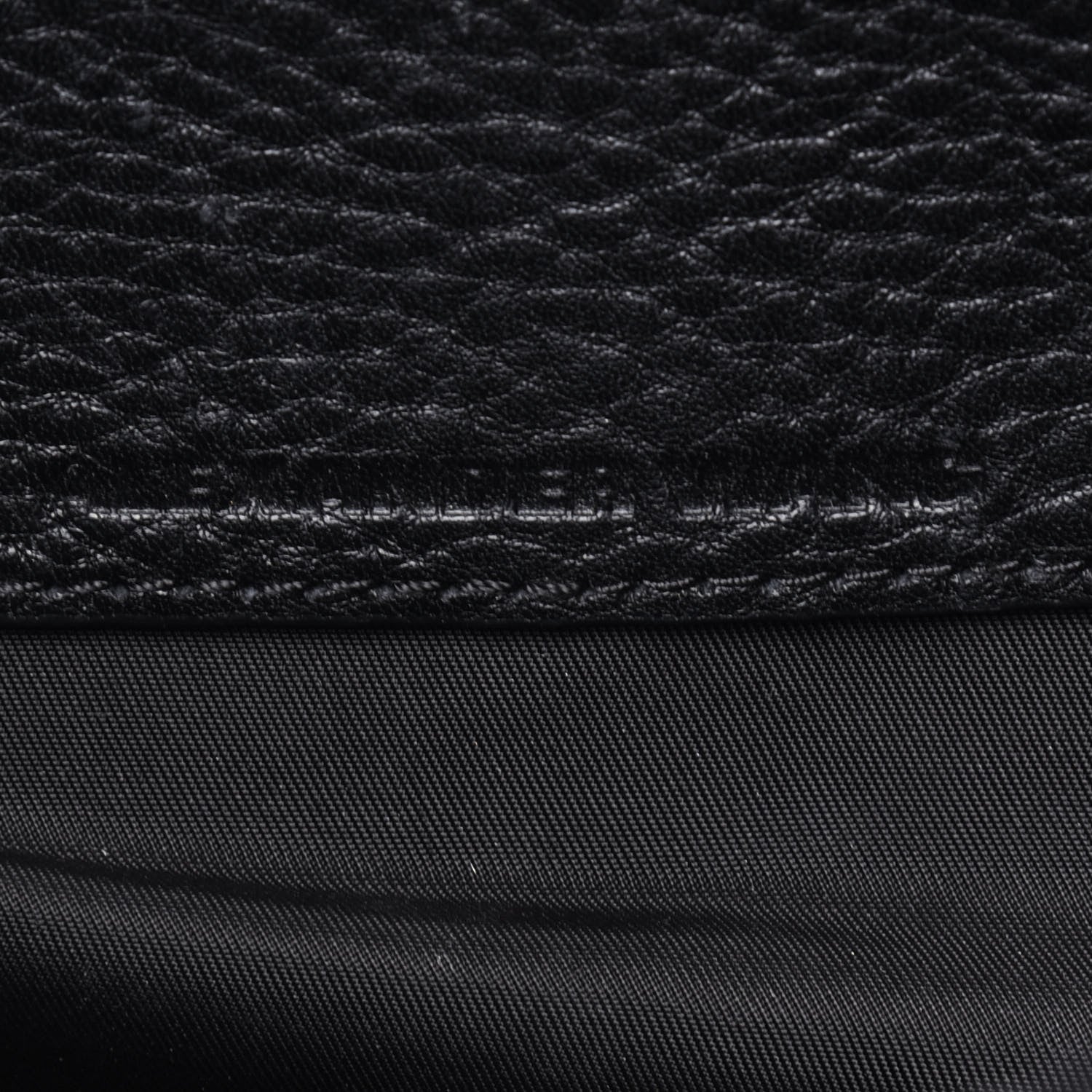 Alexander Wang Pebbled Lambskin Mini Rockie Black Pale Gold Hardware 7 of 15