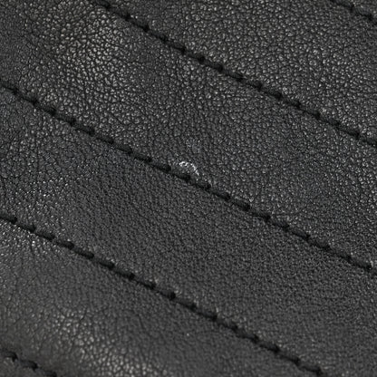 Saint Laurent Vintage Lambskin Chevron Monogram Large Nolita Black 11 of 12