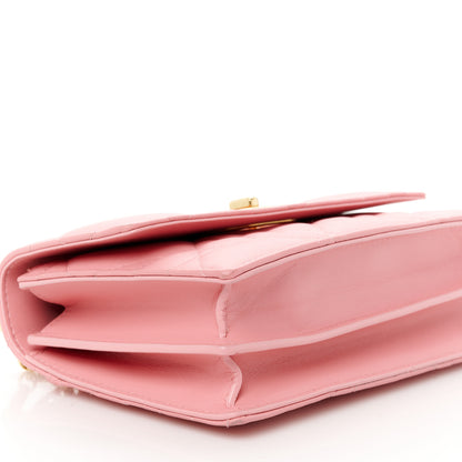 Christian Dior Lambskin Macrocannage Mini Miss Caro Bag Pink 9 of 10