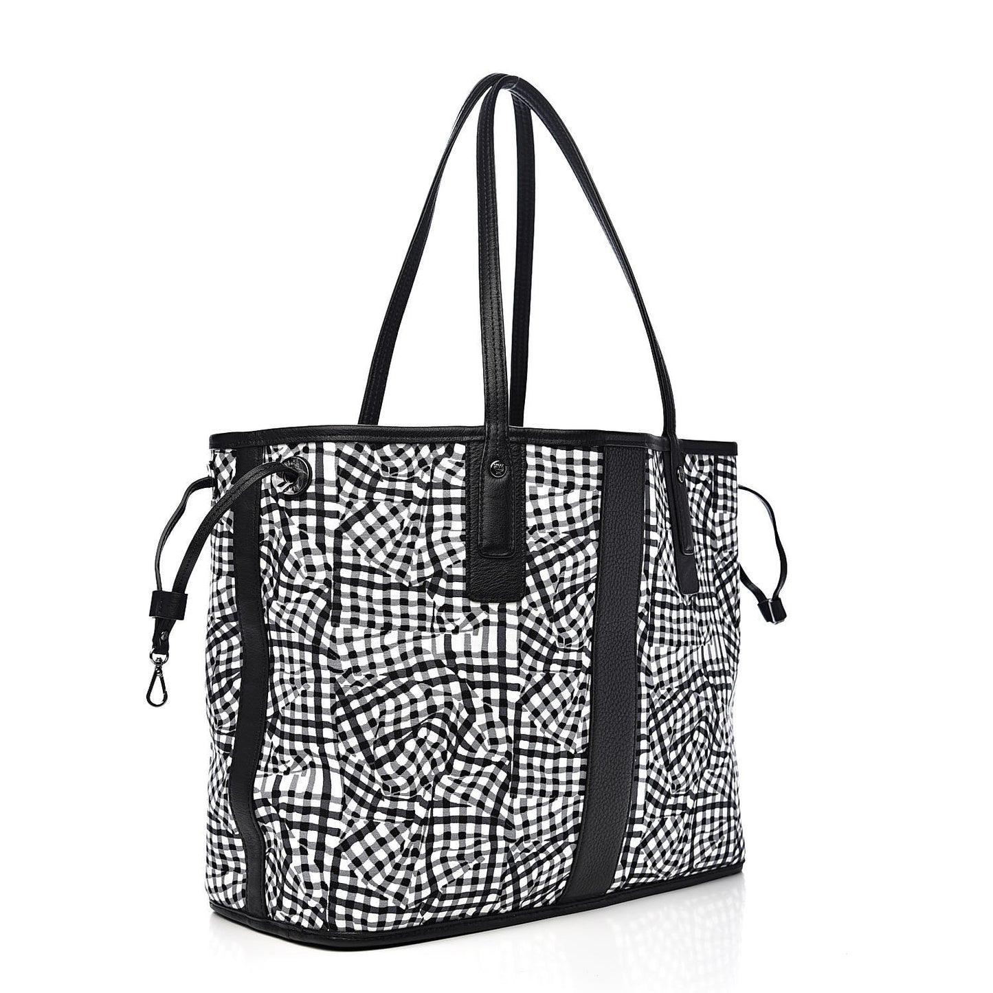 Visetos Medium Liz Reversible Shopper Tote Black