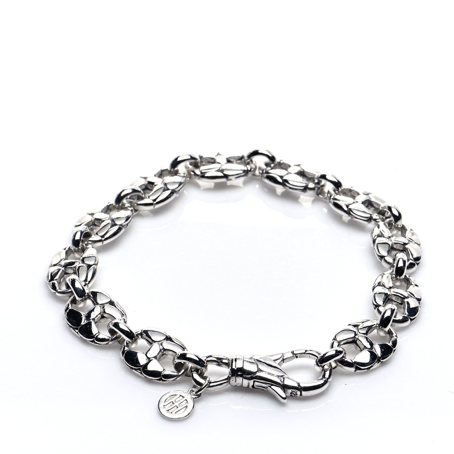 Sterling Silver Kali Pebble Link Bracelet