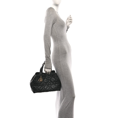 Christian Dior Calfskin Macrocannage Medium Toujours Black 2 of 11