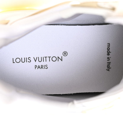 Louis Vuitton Monogram Calfskin Run 55 Sneakers 39 White Gold 7 of 9