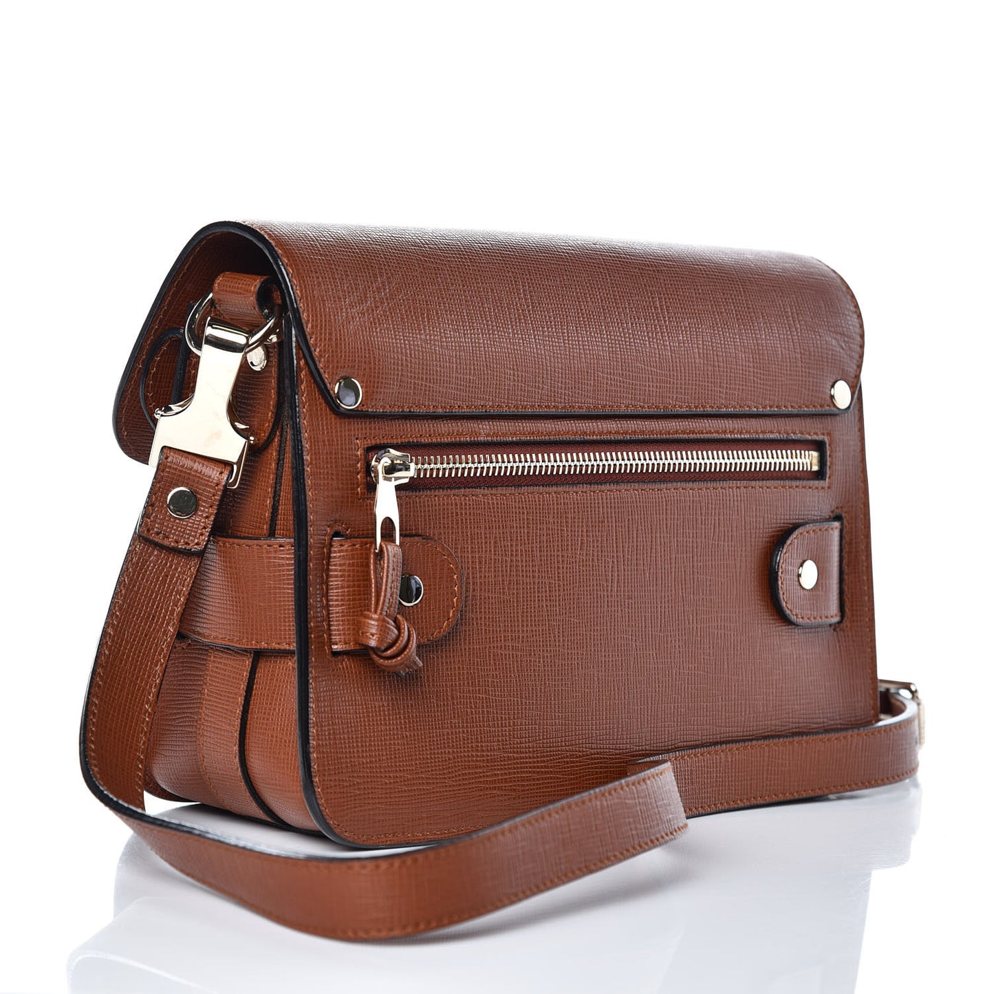 Linosa Mini PS11 Classic Shoulder Bag Saddle