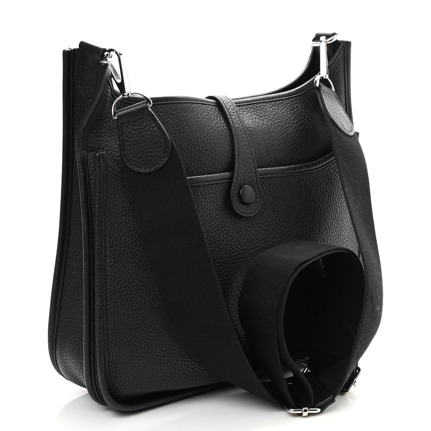 Hermes Taurillon Clemence Evelyne III PM Black 3 of 10