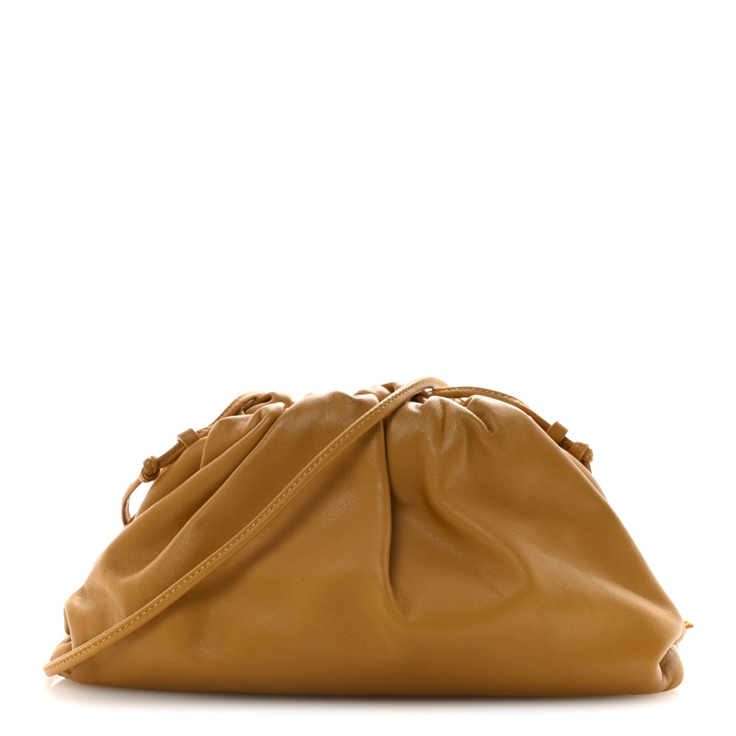 Bottega Veneta Butter Calfskin The Mini Pouch Butterscotch 1 of 10