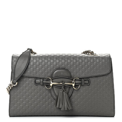 Gucci Soft Microguccissima Medium Emily Chain Shoulder Bag Loess 1 of 10