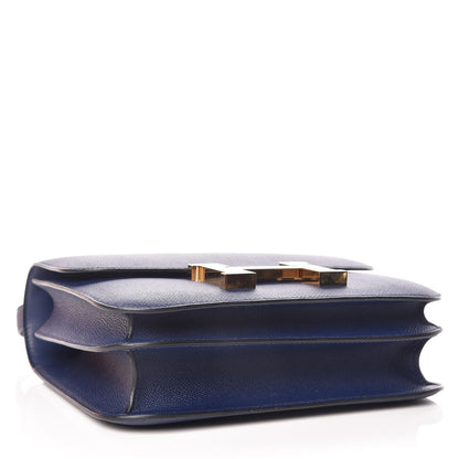 Hermes Epsom Constance 24 Bleu Saphir 4 of 23