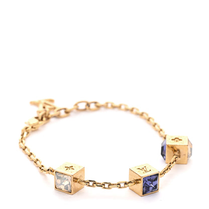 Louis Vuitton Swarovski Gamble Bracelet Azur Gold 1 of 4