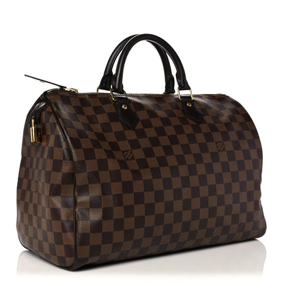 Louis Vuitton Damier Ebene Speedy 35 3 of 13