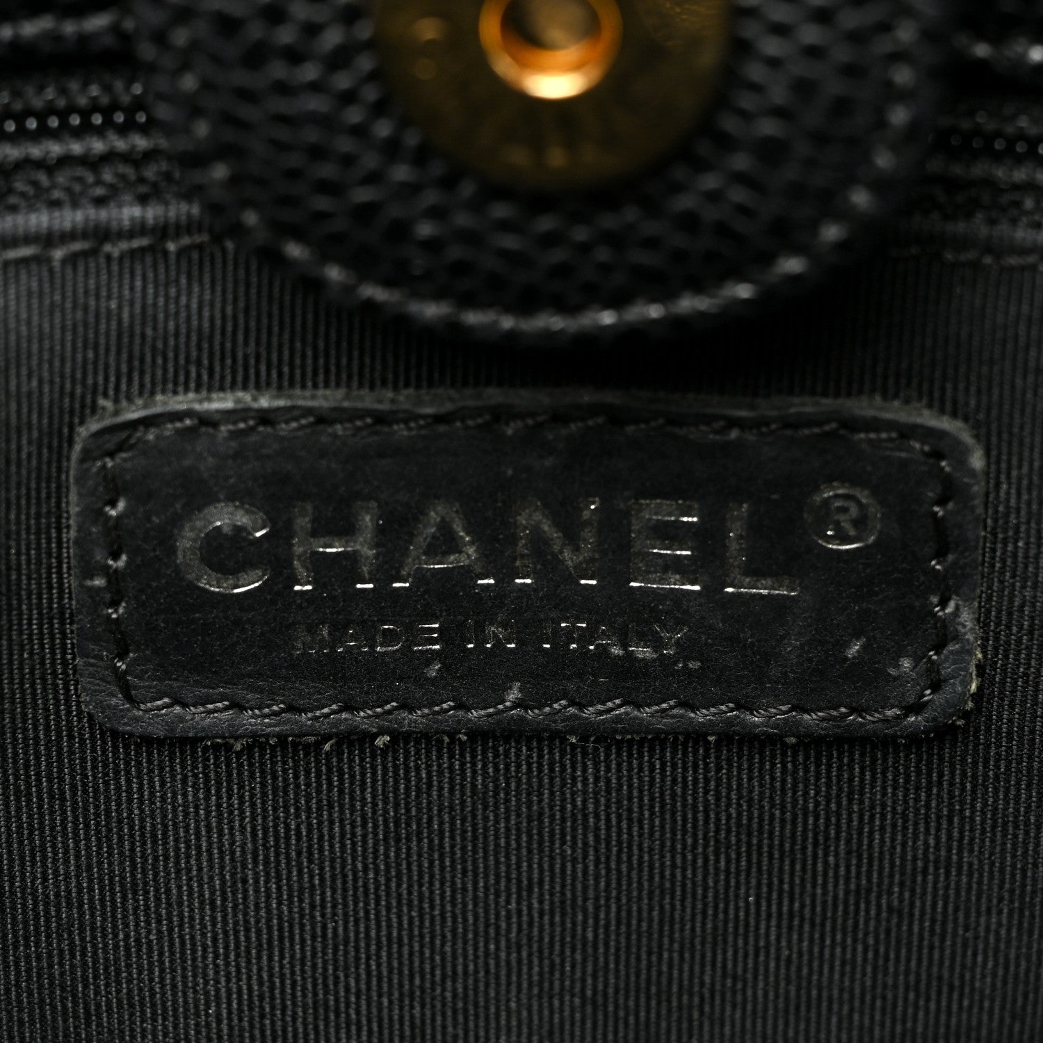 Chanel Caviar Quilted Petit Shopping Tote PST Black 6 of 12