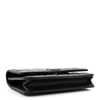 Chanel Caviar Quilted My Everything Wallet On Chain WOC Black 4 of 12