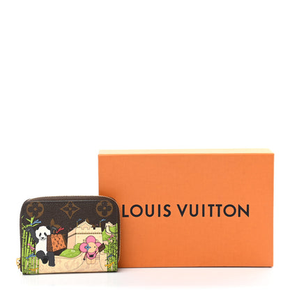 Louis Vuitton Monogram 2021 Christmas China Animation Zippy Coin Purse Myosotis Blue 7 of 7