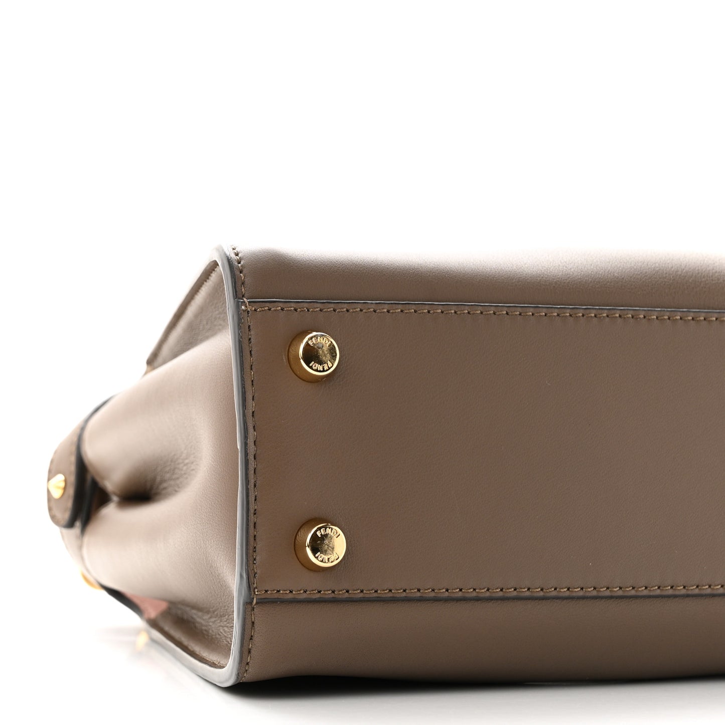 Vitello Tahiti Burro Bi-Color Medium Peekaboo Iconic Essentially Satchel Maya Camelia Confetto