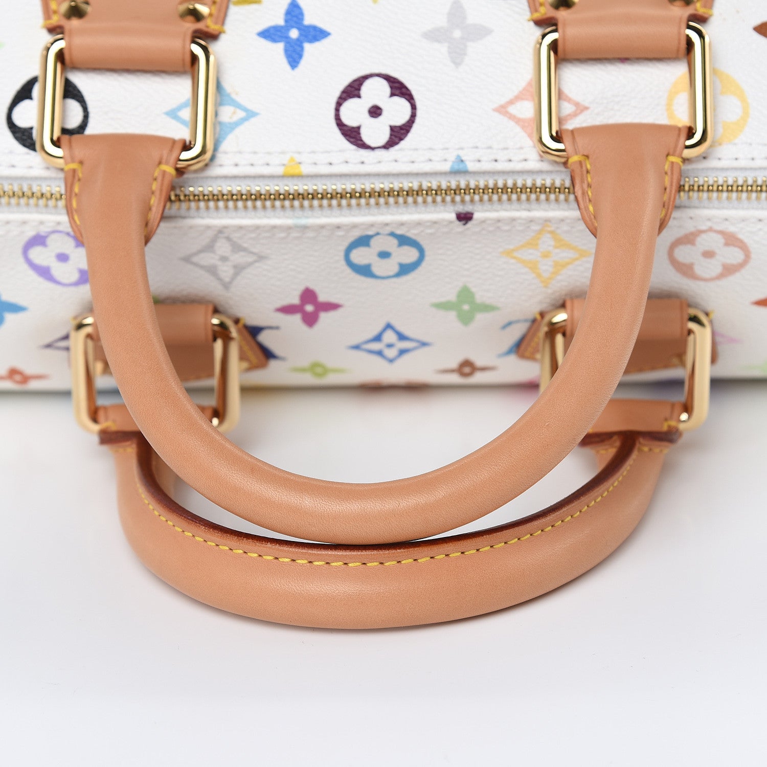 Louis Vuitton Monogram Multicolor Speedy 30 White 10 of 11