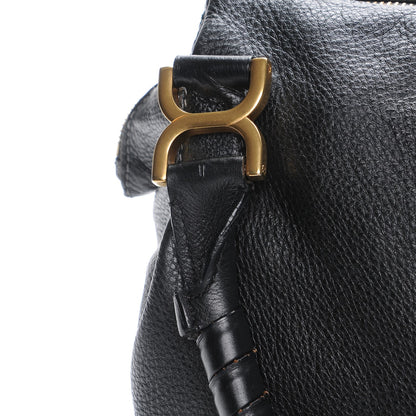 Chloe Calfskin Large Marcie Satchel Black 10 of 12