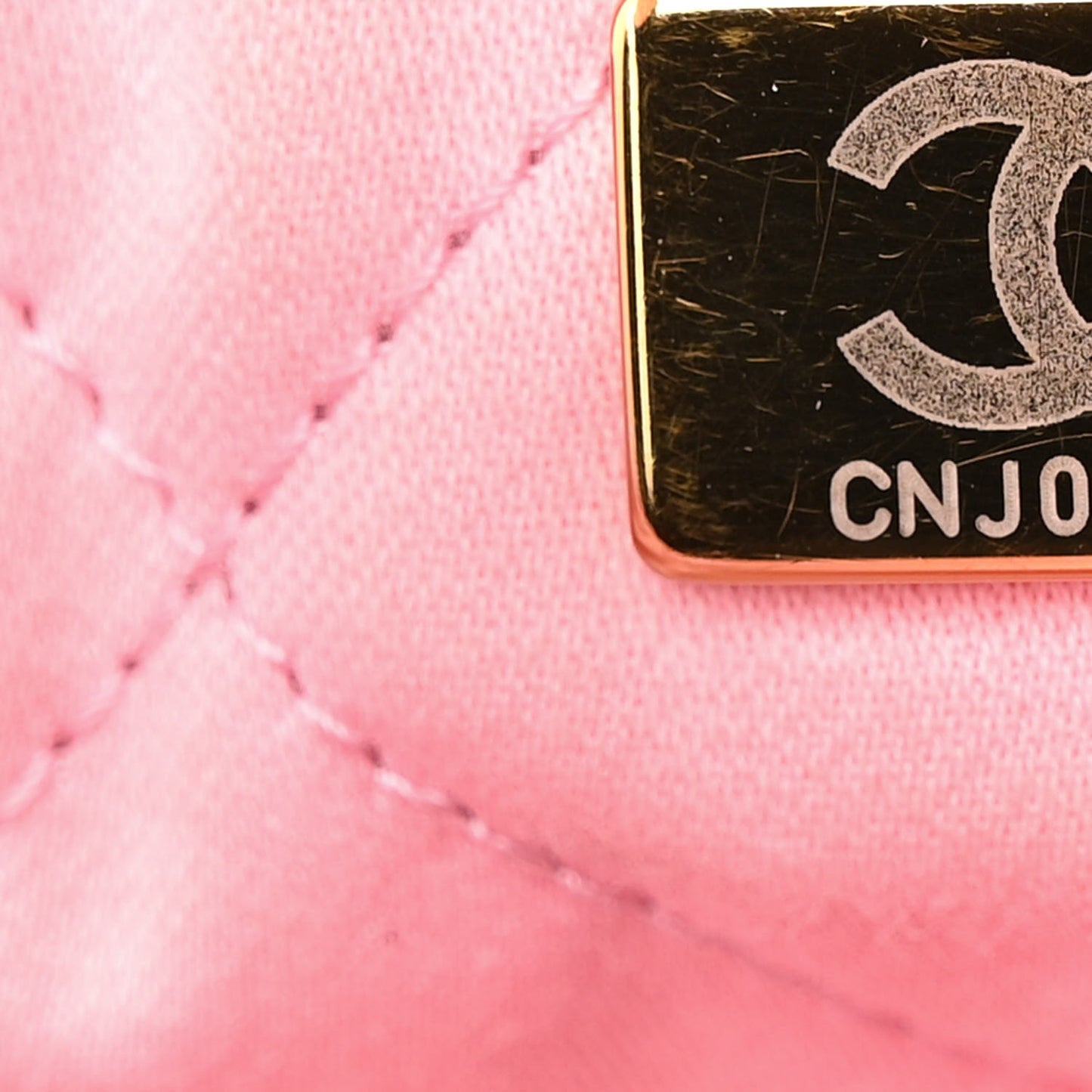 Shiny Calfskin Quilted Small Chanel 22 Light Pink