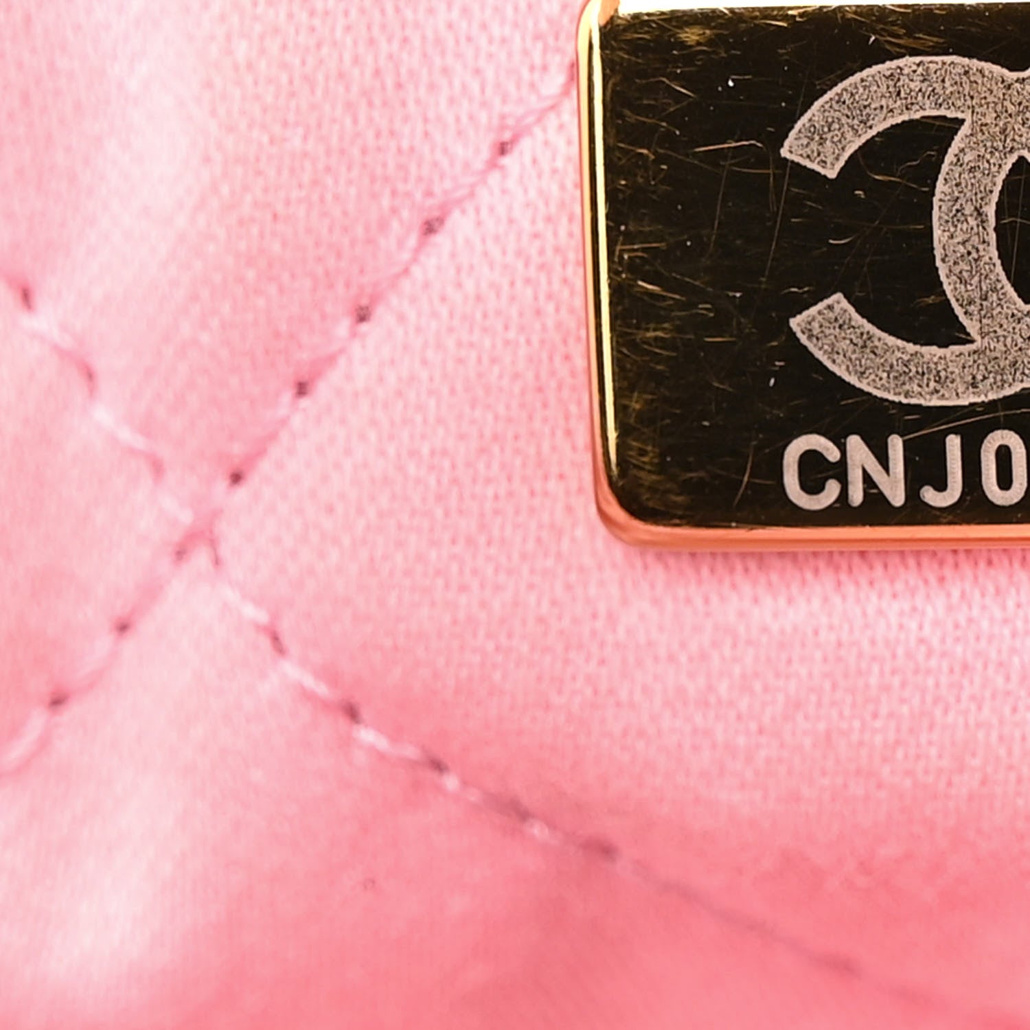 Chanel Shiny Calfskin Quilted Small Chanel 22 Light Pink 8 of 14