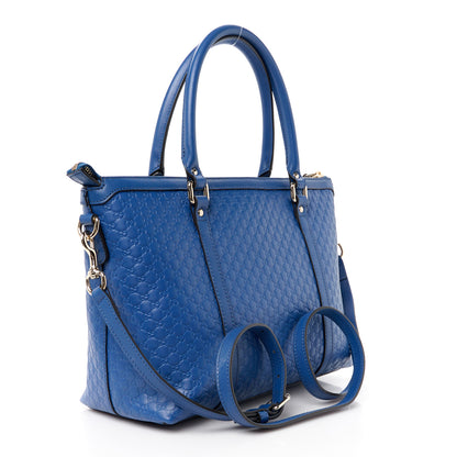 Gucci Soft Microguccissima Small Zippered Satchel Caspian 3 of 11