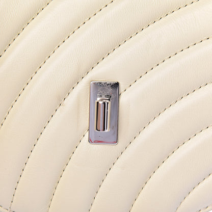 Chloe Calfskin Quilted Nano Drew Bijou Shoulder Bag White 8 of 11