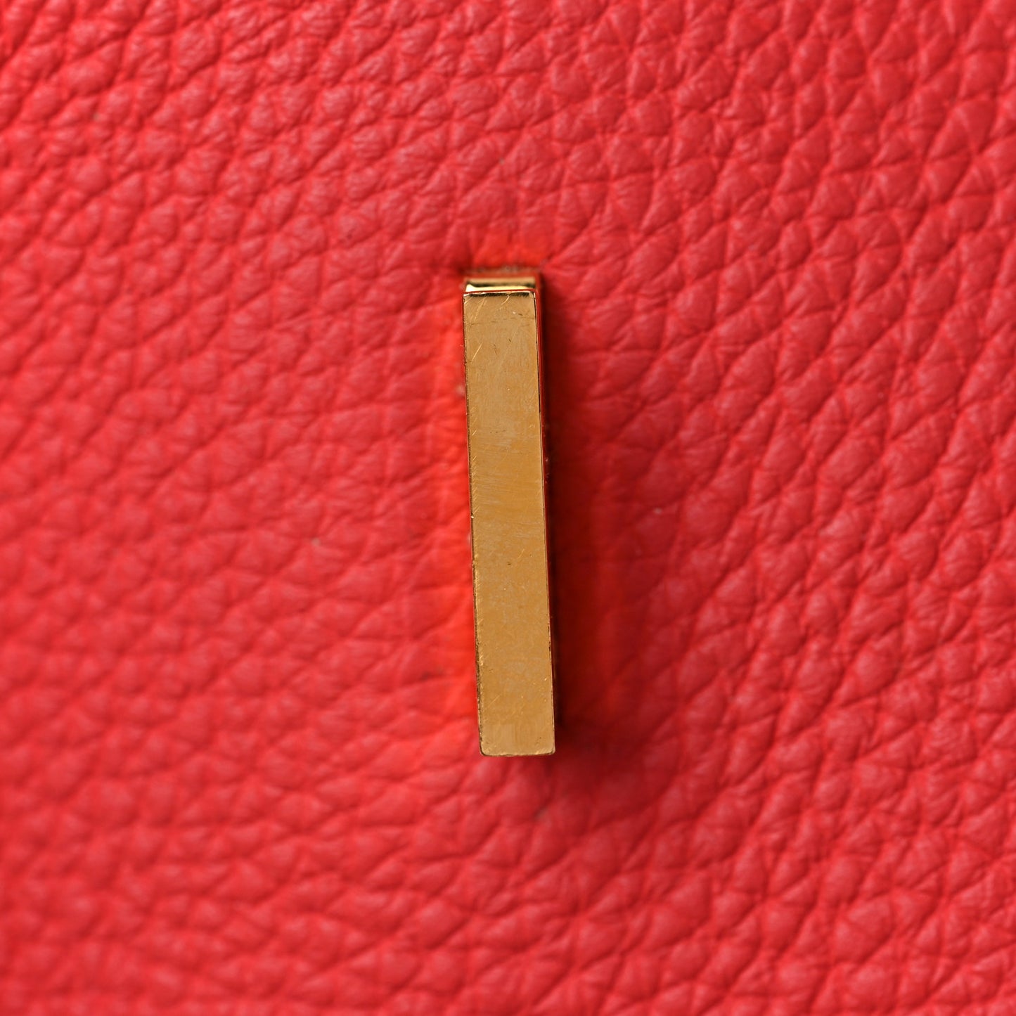 Togo Birkin 35 Rouge Pivoine