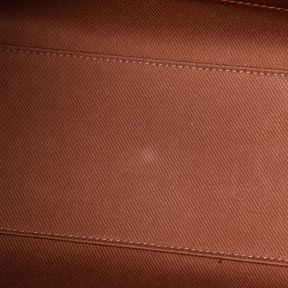 Saint Laurent Calfskin Studded Woven Baby Monogram Downtown Cabas Brown 13 of 17