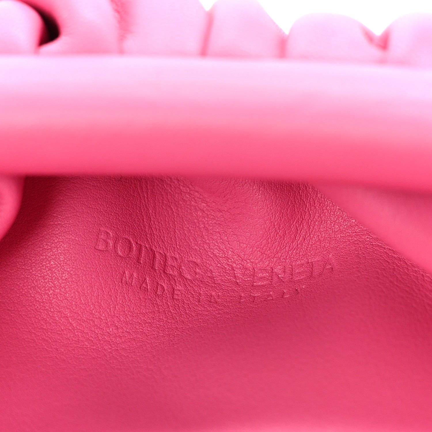 Bottega Veneta Butter Calfskin The Mini Pouch Pink 6 of 9
