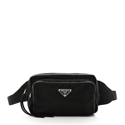 Prada Tessuto Nylon Belt Bag Black 1 of 9
