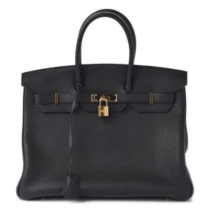 Hermes Togo Birkin 35 Black 1 of 33