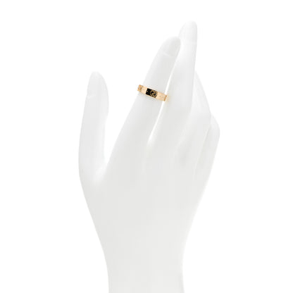Gucci 18K Yellow Gold 4mm Icon Thin Band Ring 48 4.5 2 of 7
