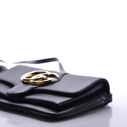 Gucci Vitello Palmellato Lux Small Arli Flap Shoulder Bag Black 6 of 11