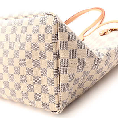 Louis Vuitton Damier Azur Neo Neverfull GM Rose Ballerine 10 of 10